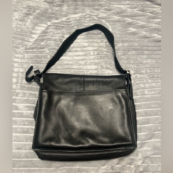 Vintage Coach Briefcase Black - Picture 2 of 9